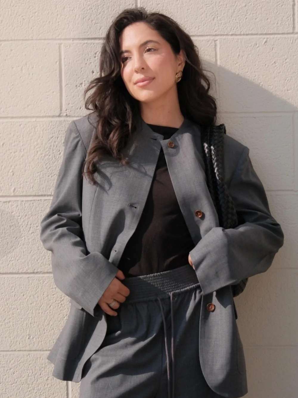 New Fabrique Hera Blazer in Worsted Wool Blend